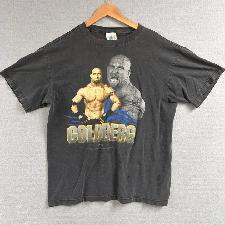 Vintage Goldberg WCW Wrestling T Shirt Size Large