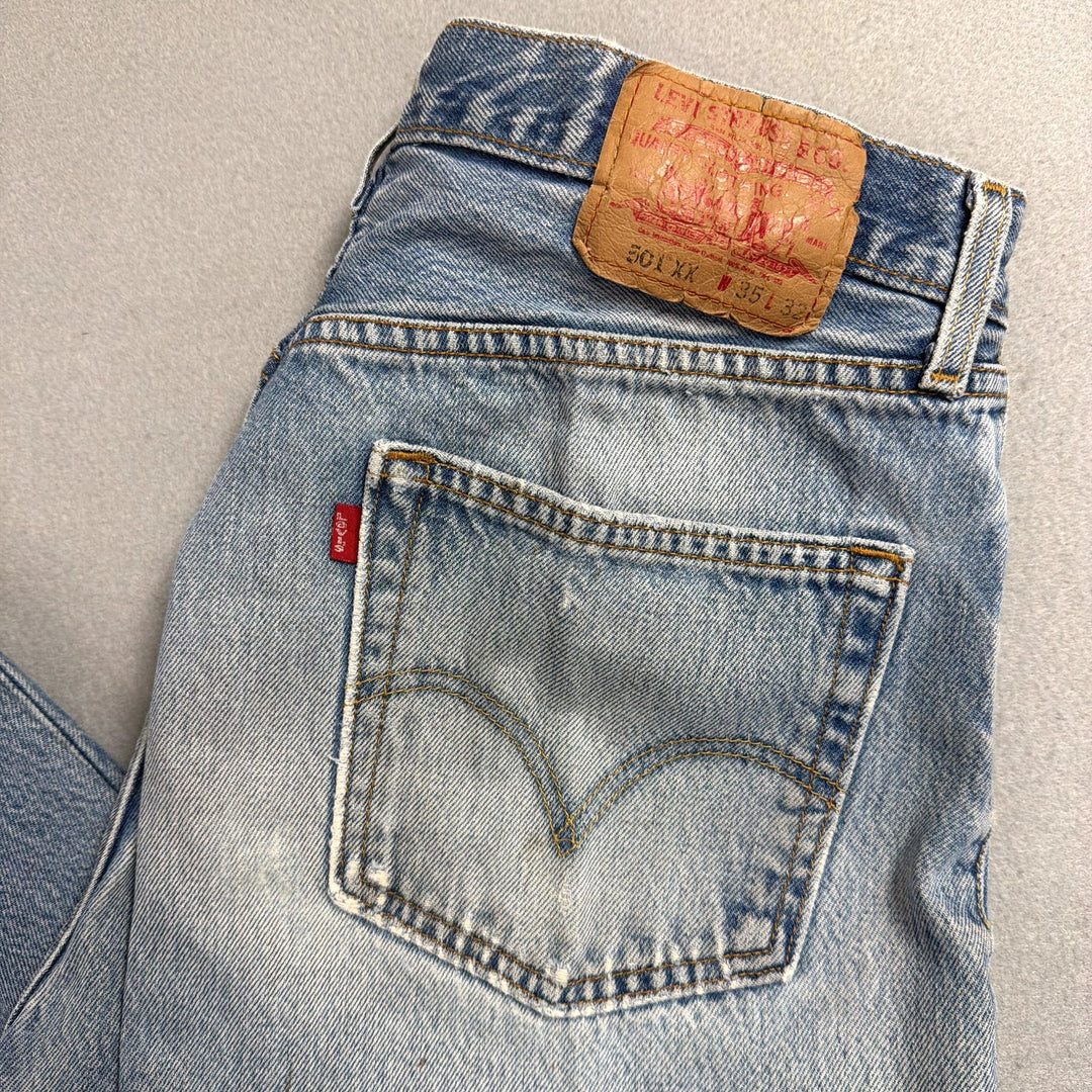 Vintage Levi's 501 Y2K Button Fly Jeans Size 33