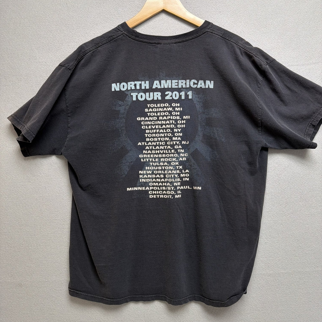 2011 Bob Seger Tour T Shirt Size XL