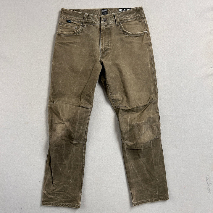 Kuhl Rydr Brown Patina Dye Pants Size 32X32