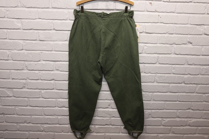 70s foreign military stirrup pants size 34/27.5