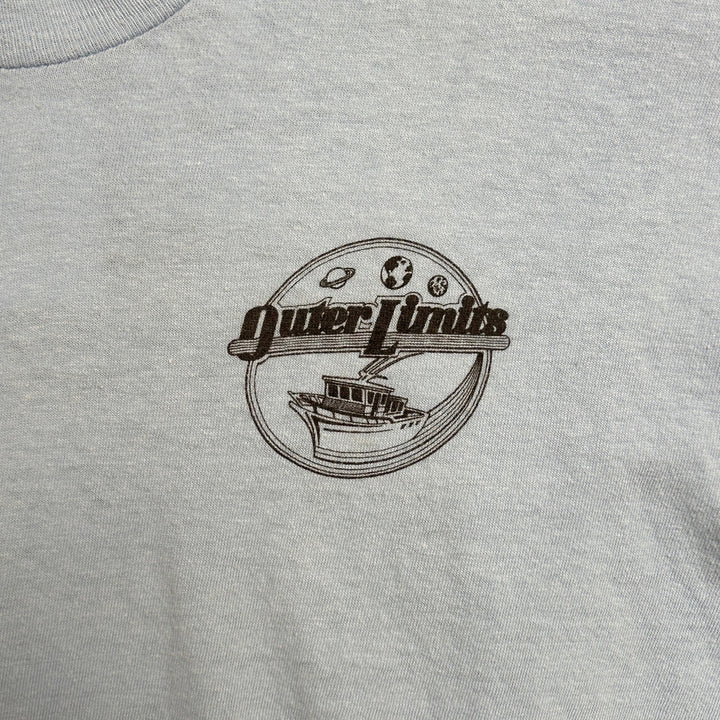 Vintage Outer Limits Boats T Shirt Size Large