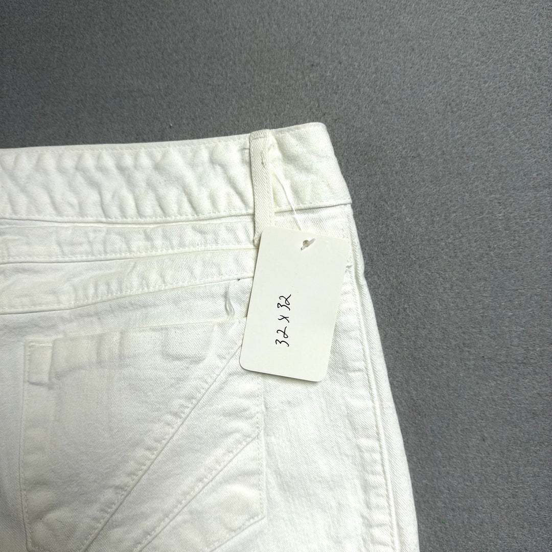 Eddie Bauer White Flared Pants Size 6