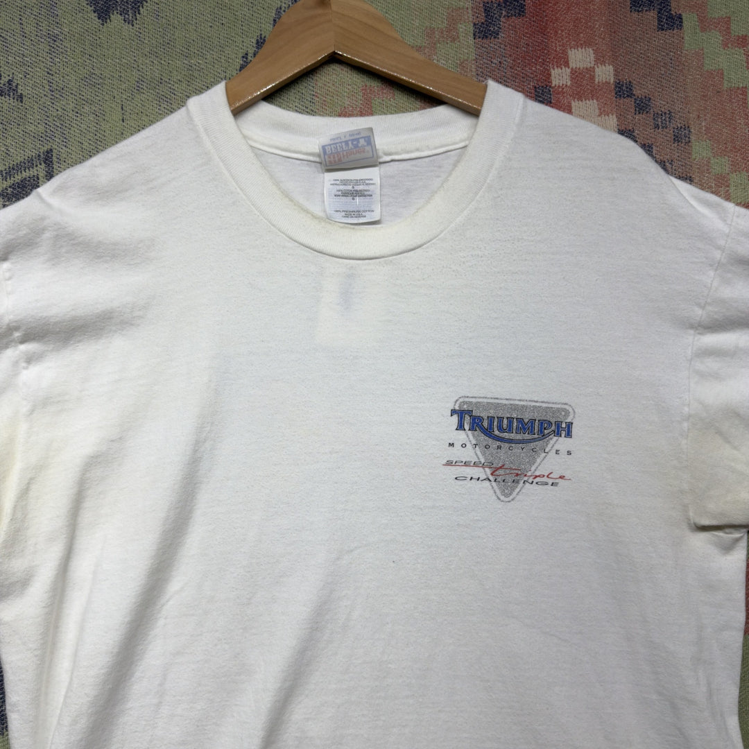Triumph motorcycles Vintage T Shirt Size Large 90s