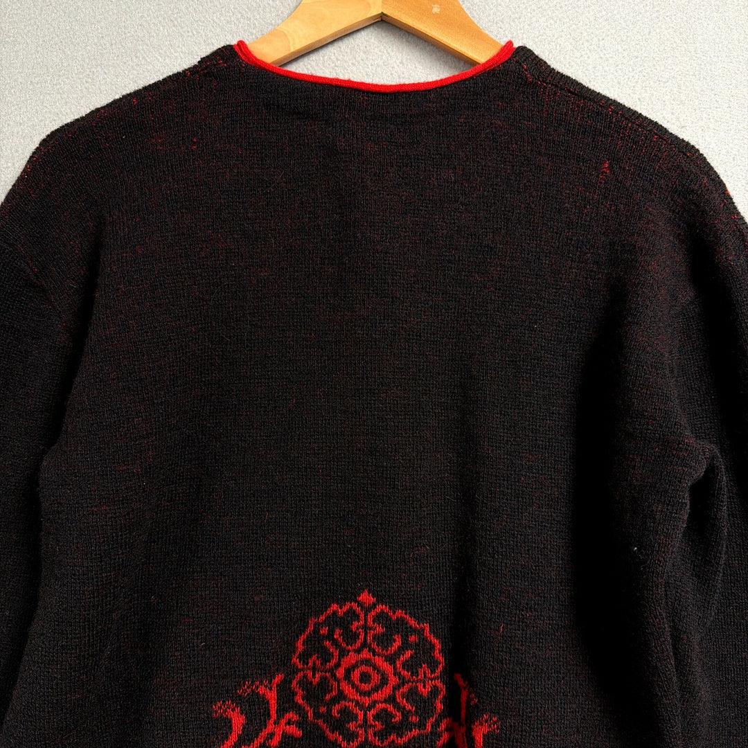 Vintage Pendleton Wool Cardigan Sweater Size Large