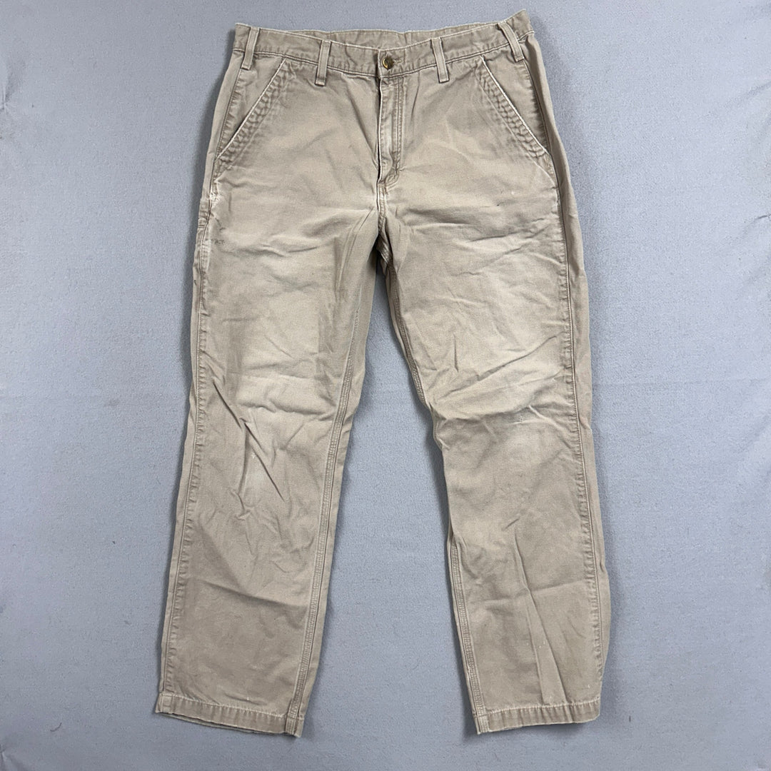 Carhartt Khaki Work Pants Size 36