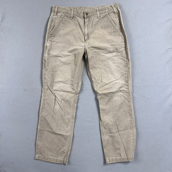 Carhartt Khaki Work Pants Size 36