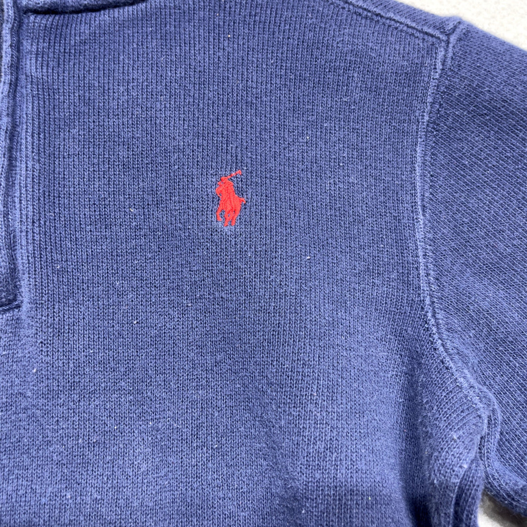 Vintage Kid's Polo Ralph Lauren Quarter Zip Sweatshirt size 6