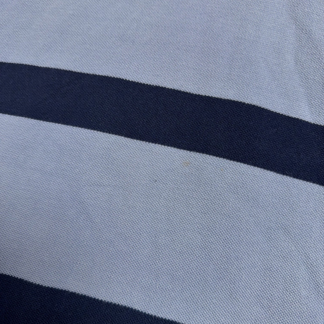 Vintage Ralph Lauren Two Tone Blue Polo Shirt Size XL