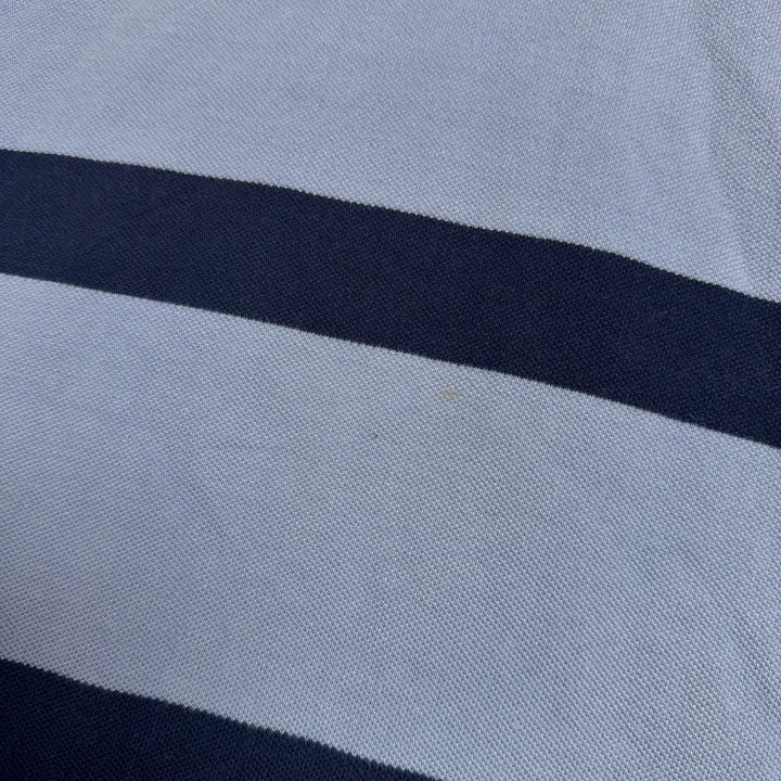 Vintage Ralph Lauren Two Tone Blue Polo Shirt Size XL