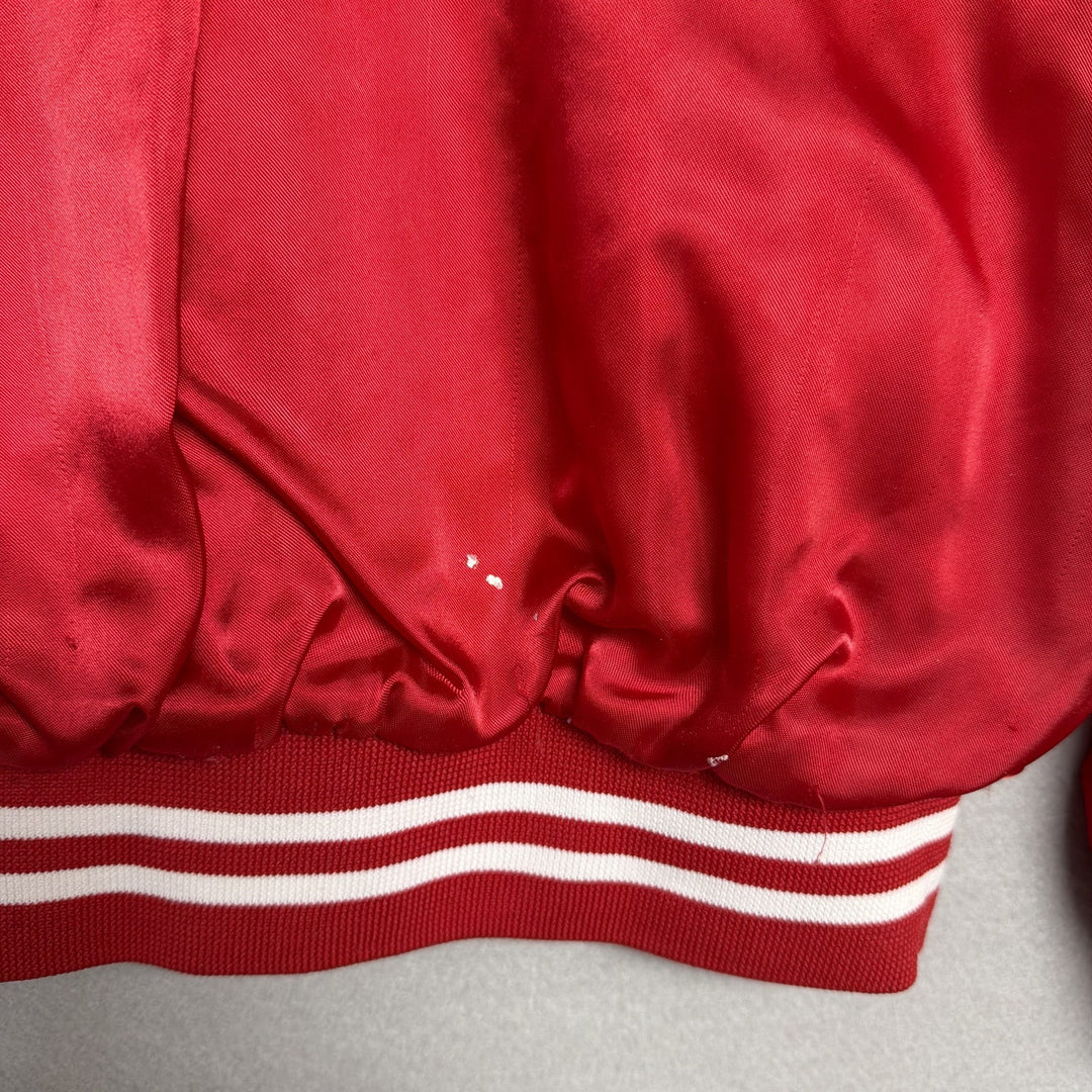 Vintage Enjoy Coke Coca Cola Bomber Jacket Size Large