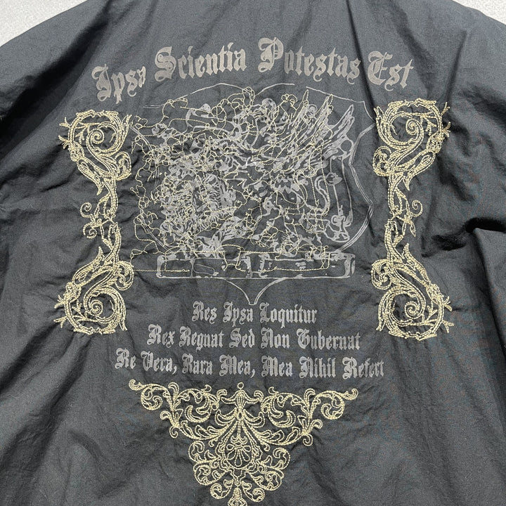 Vintage Y2K Attrak Jeans Button Down Shirt Size XXL