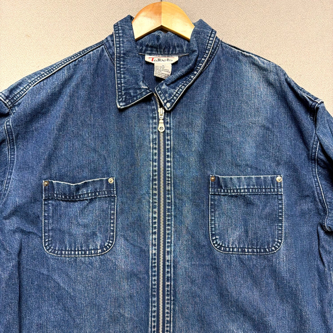 Vintage Talbots  Denim Jacket Size Medium