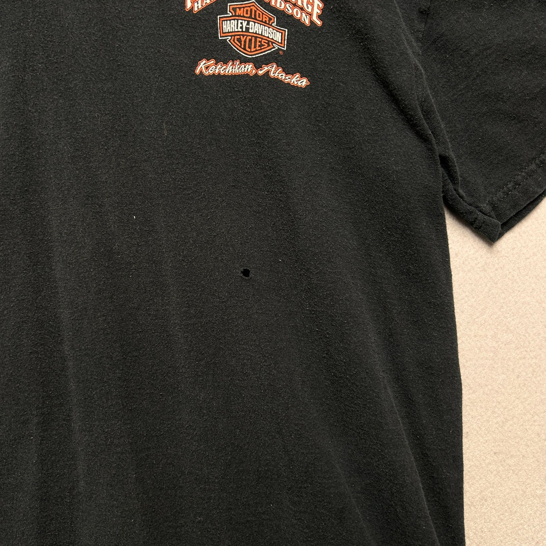 2015 Harley Davidson Ketchikan, Alaska Motorcycle Shirt Large