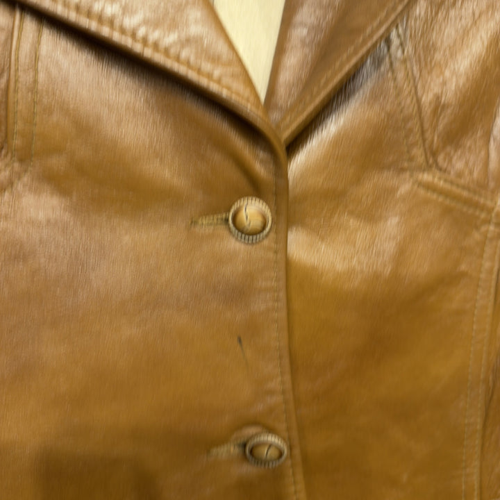 Grais Vintage Cabretta Leather Jacket Small 70s