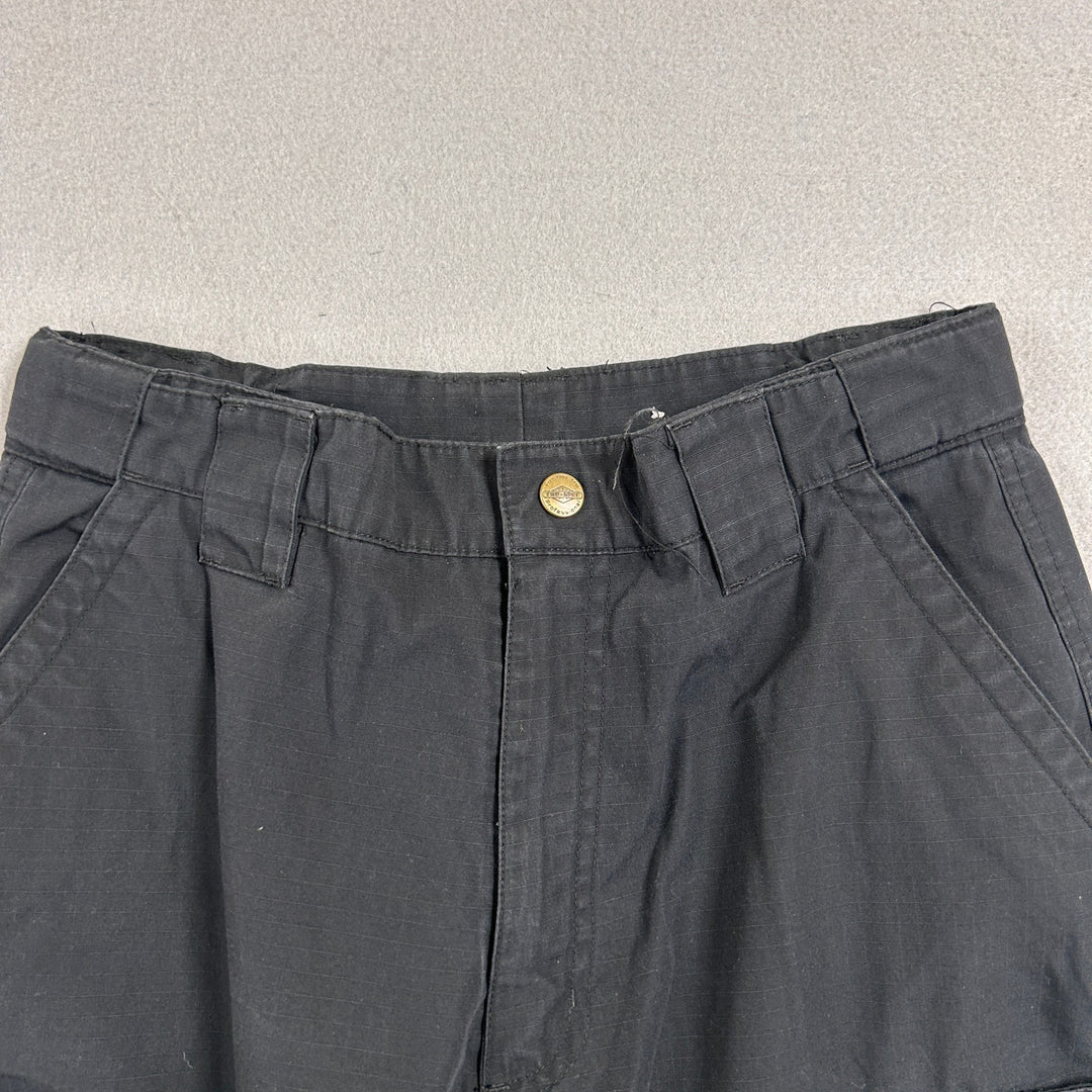 Ripstop Blasck Cargo Pants Size 30
