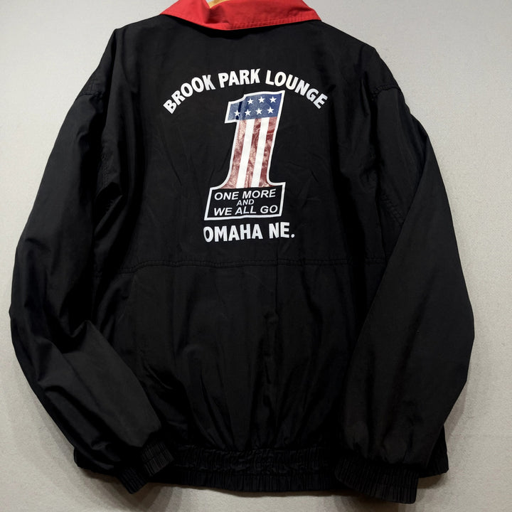 Vintage CAT Racing Windbreaker Jacket Size XXL