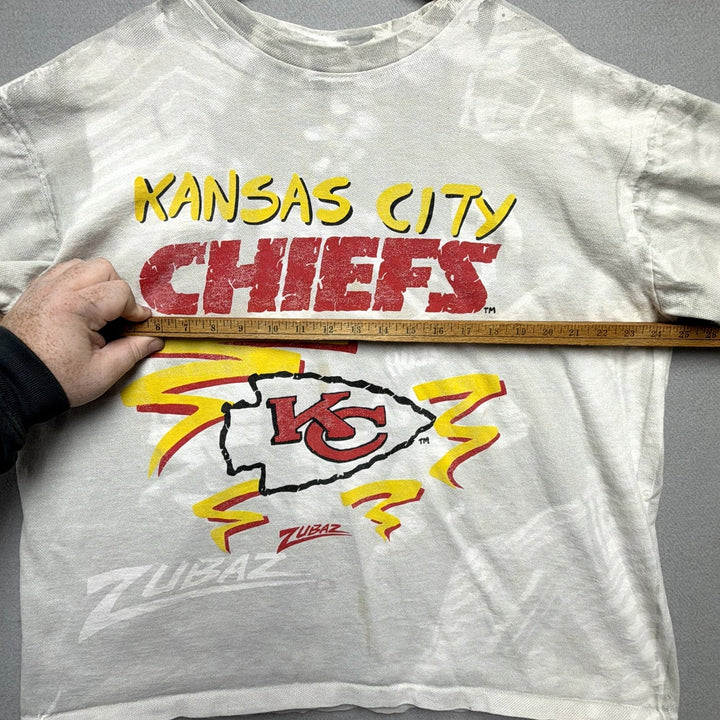 Vintage Kansas City Chiefs Zubaz T Shirt Size XL