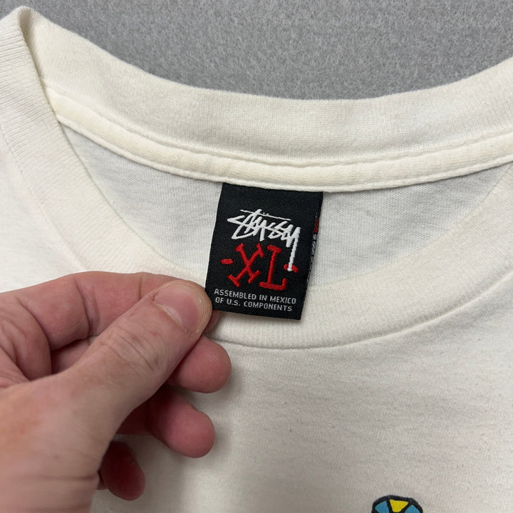 Stussy World Tribe Rags to Riches T Shirt Size XL