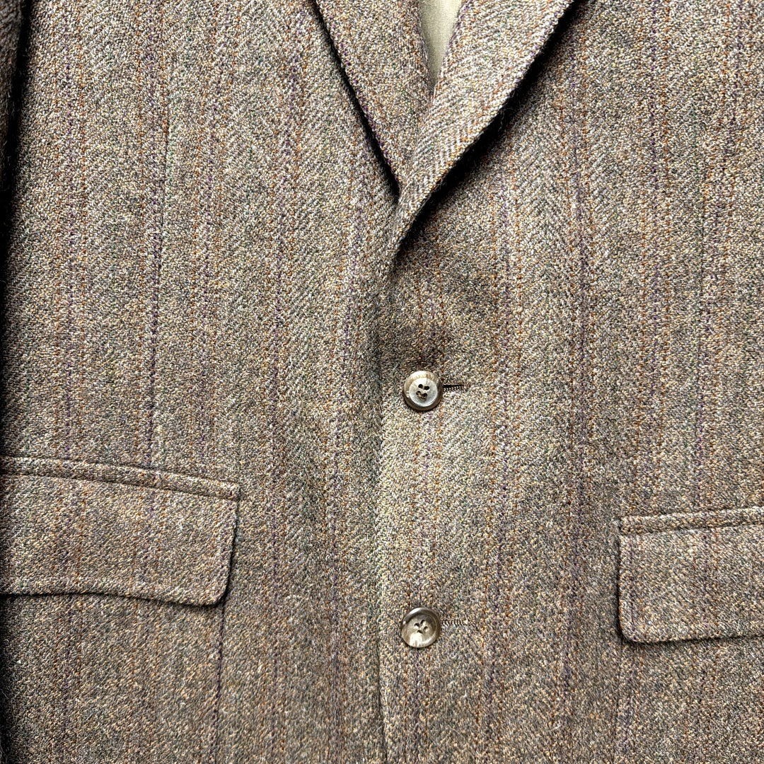 Vintage Polo University Tweed Jacket Size Medium