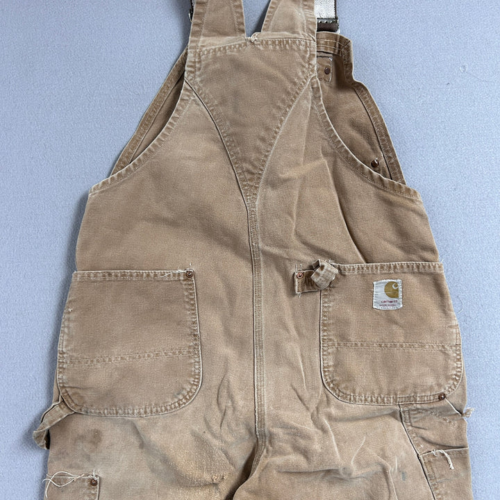 Vintage Carhartt 1980s Canvas Overalls Size 36