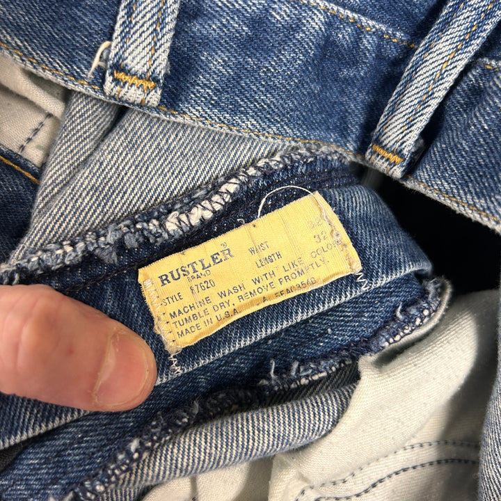 Vintage Rustler Faded cropped Jeans Size 30