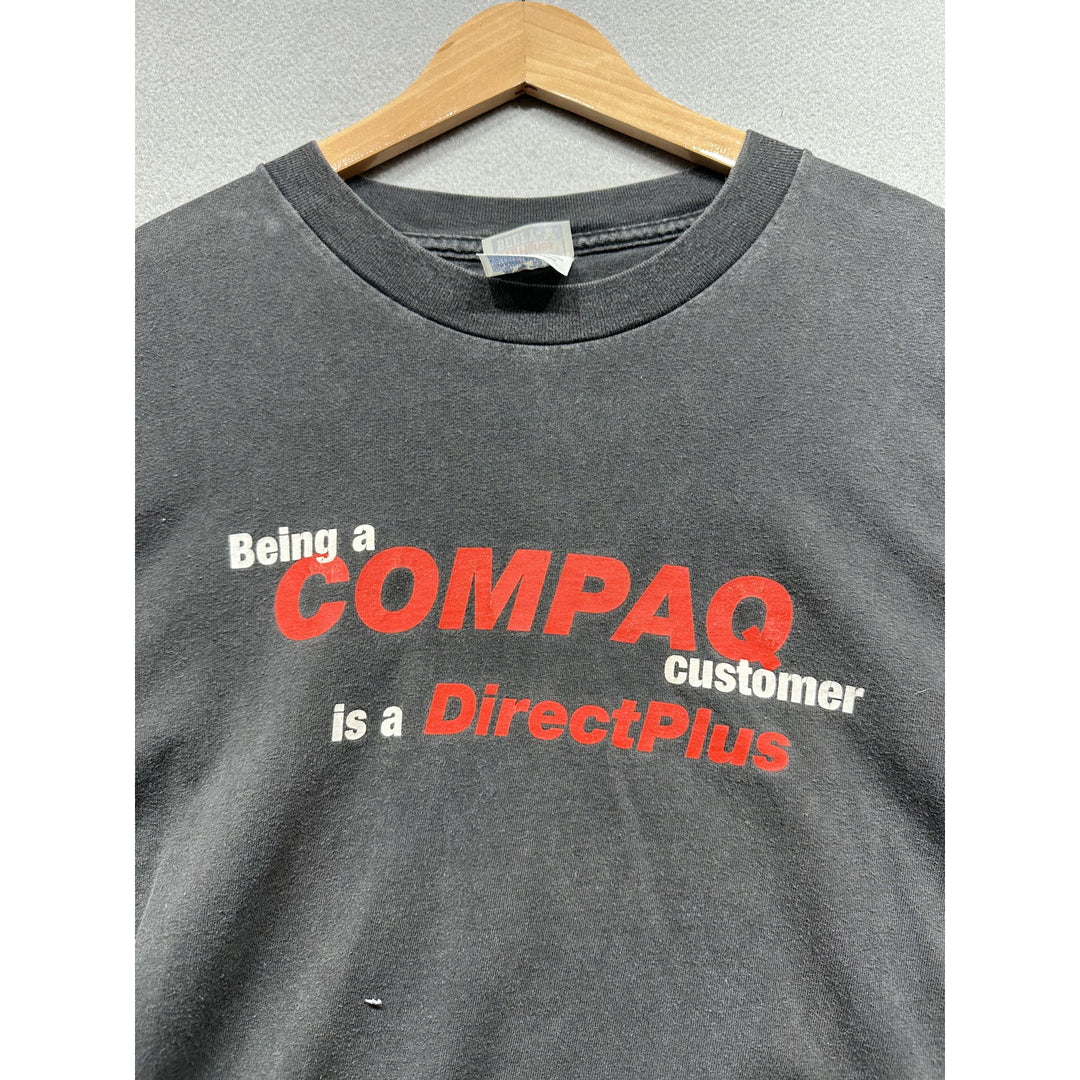 Vintage Compaq Computers T Shirt Size XL