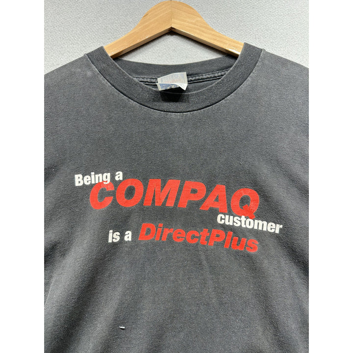 Vintage Compaq Computers T Shirt Size XL