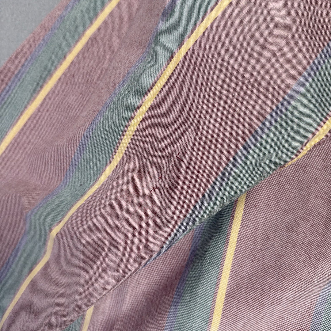 Vintage Polo Ralph Lauren Striped Button Down Shirt Size XL