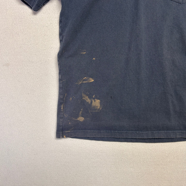 Carhartt Blue Pocket T Shirt Size Medium