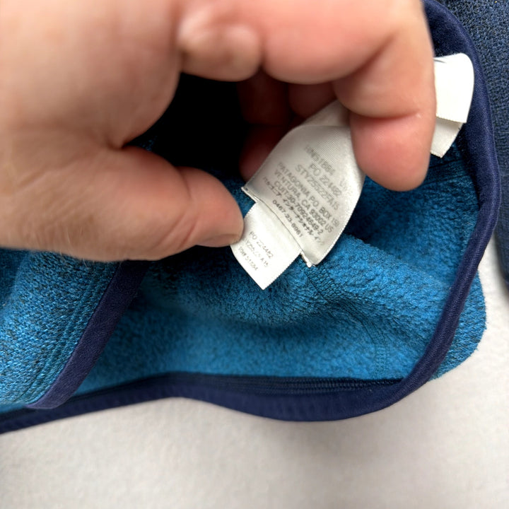 Patagonia Better Sweater Blue Quarter Zip Size Large