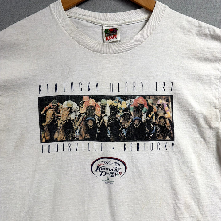 Vintage Kentucky Derby 2001 T Shirt Size Large