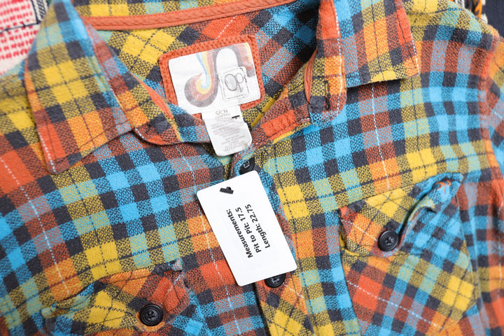 Ocean Pacific Vintage Plaid Shirt Small 2000s
