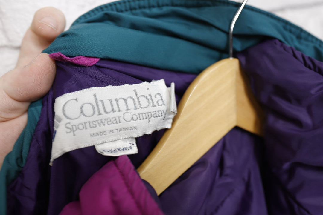 Columbia Powder Keg Vintage 3 In 1 Jacket Large 90s