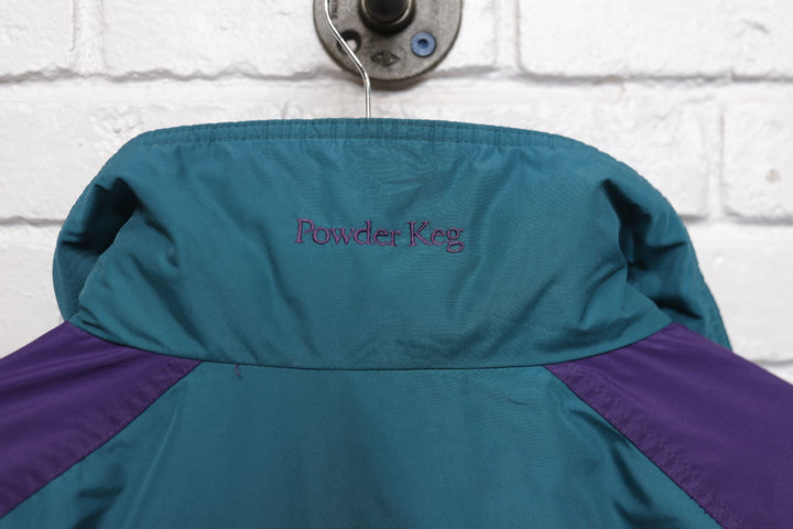 Columbia Powder Keg Vintage 3 In 1 Jacket Large 90s