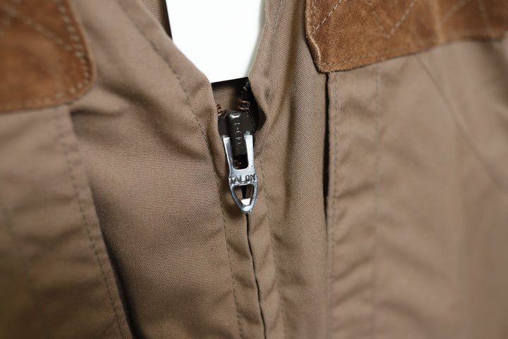 10X Vintage Brown Hunting Vest Large 90s