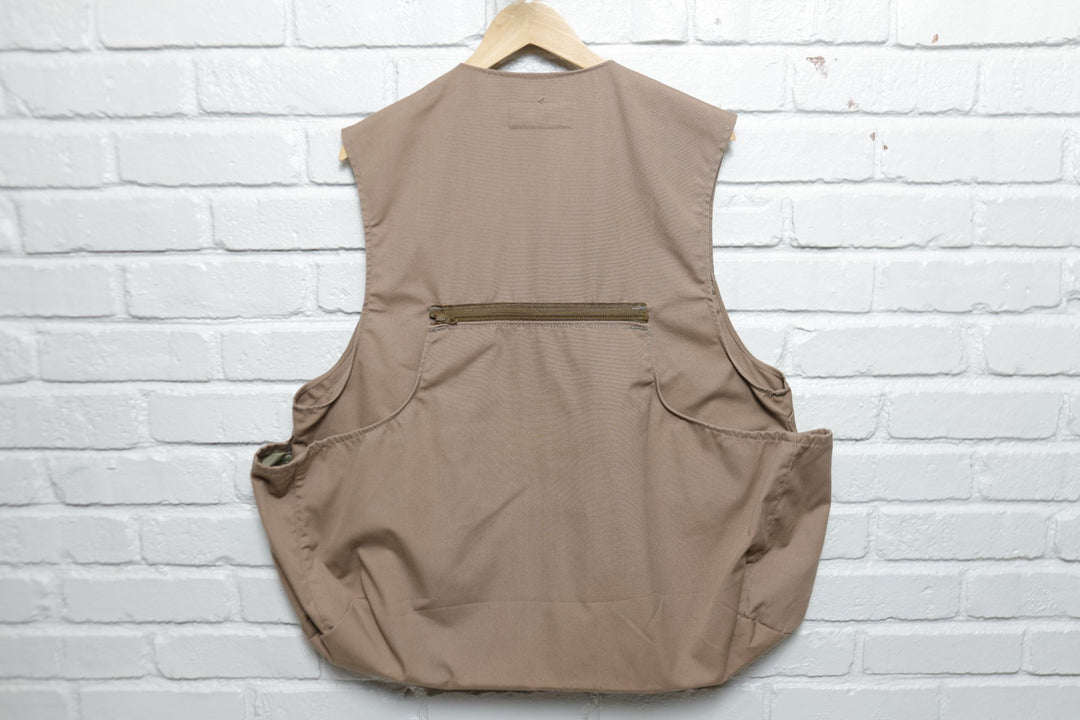 10X Vintage Brown Hunting Vest Large 90s