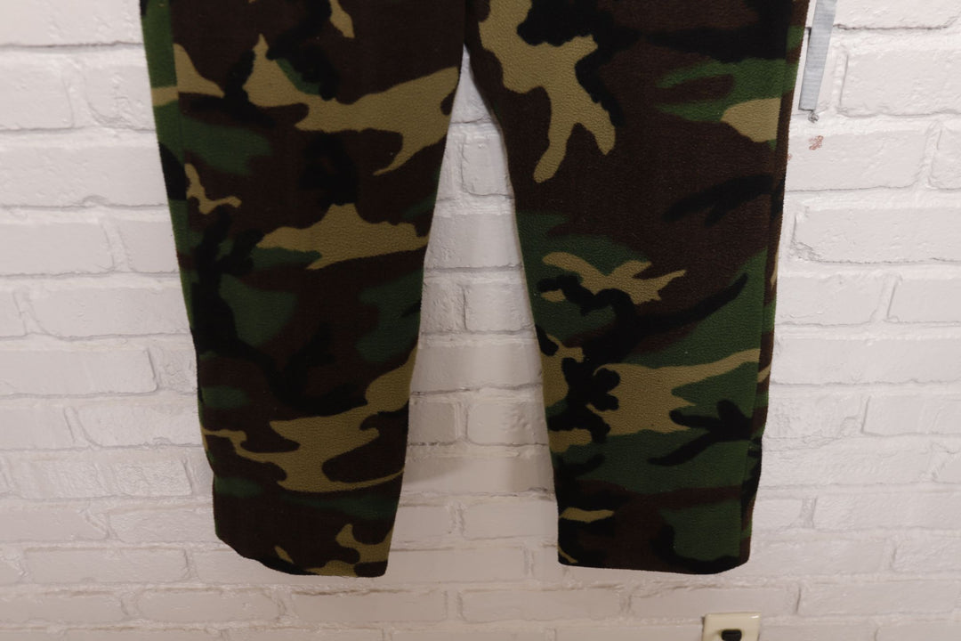 Cabela's Whitetail Vintage Camo Polar Fleece Pants 80s 38/29.5