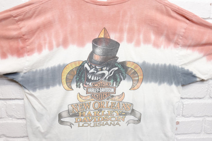 Harley Davidson Vintage Tie Dye T Shirt 2000s XXL