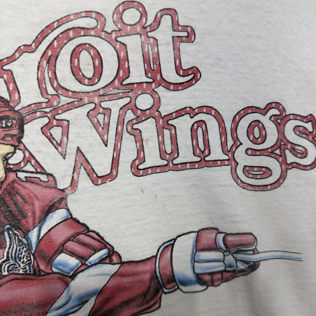 Detroit Red Wings Vintage Brendan Shanahan T Shirt Size Large 90s