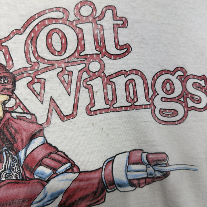 Detroit Red Wings Vintage Brendan Shanahan T Shirt Size Large 90s