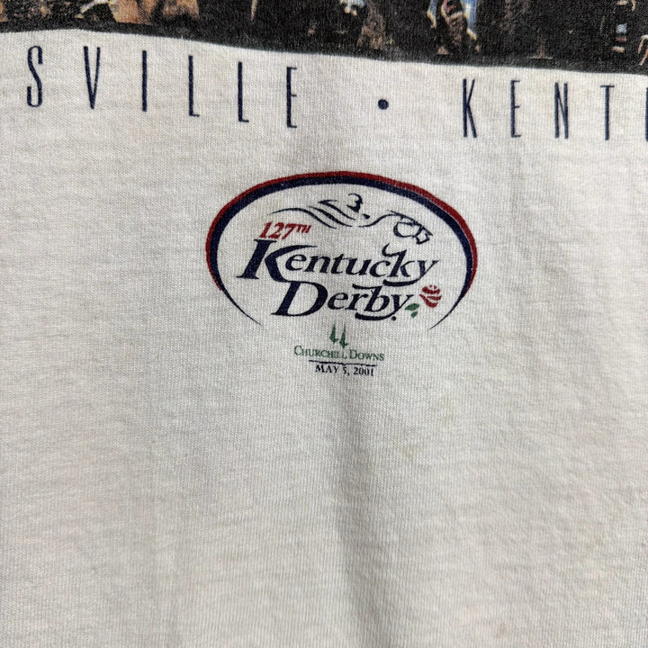 Vintage Kentucky Derby 2001 T Shirt Size Large