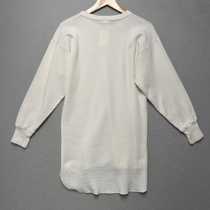 Vintage Hanes Thermal Long Sleeve T Shirt Size XL