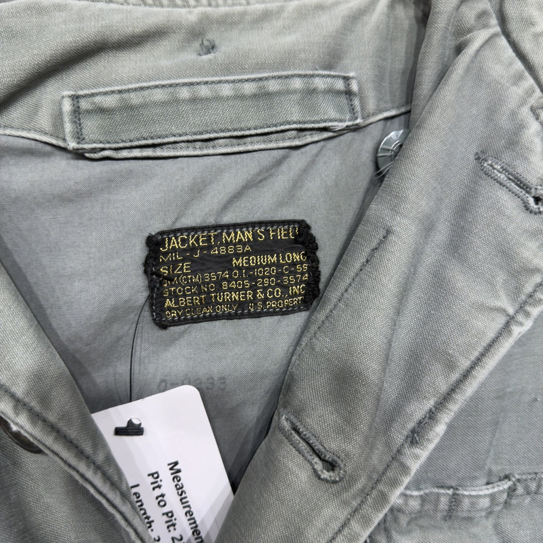 1955 USAF Vintage Field Jacket Medium 50s Korean War