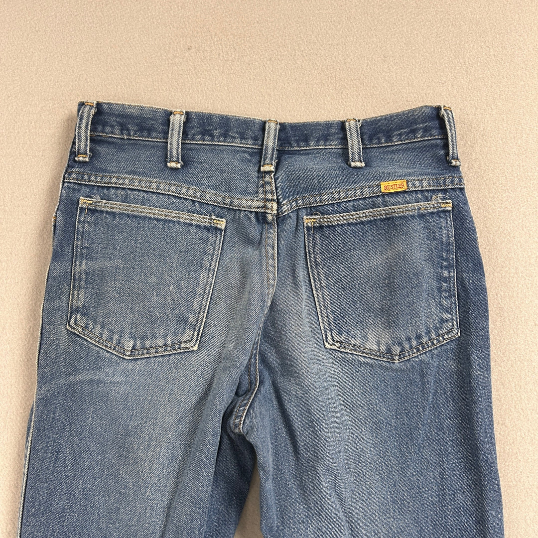 Vintage Rustler Faded cropped Jeans Size 30