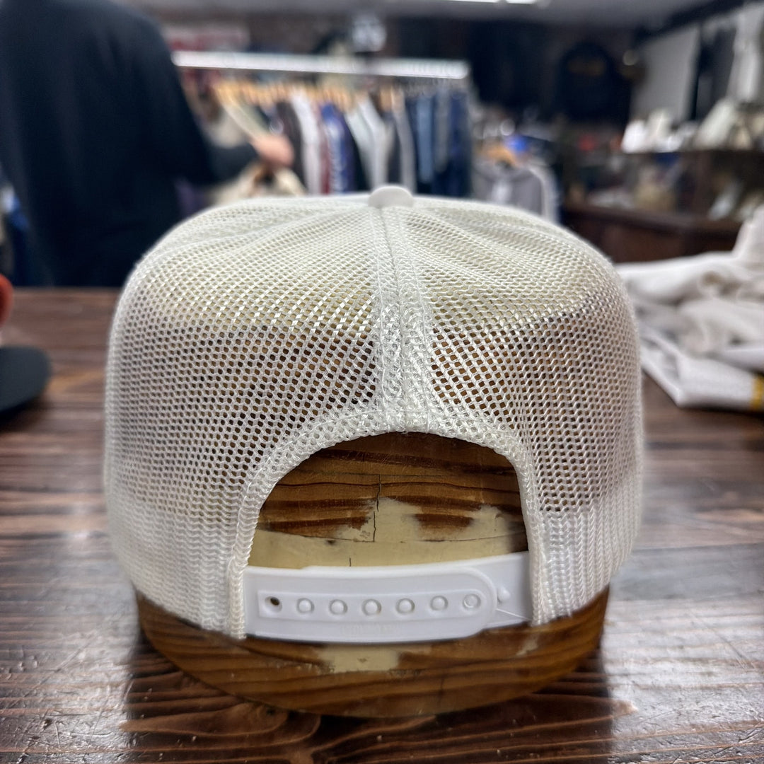 Vintage 90s Boeing 747 Snapback Trucker Hat