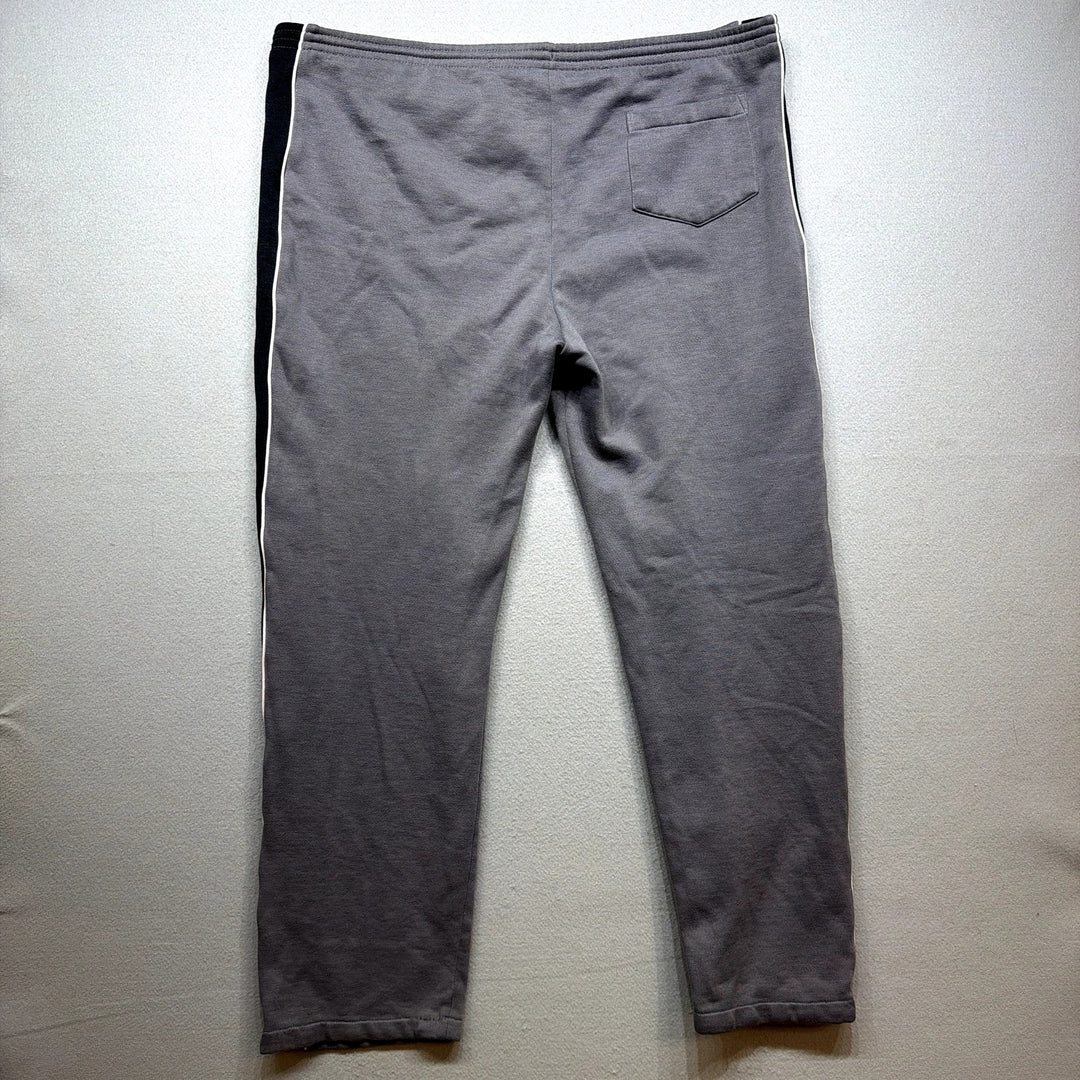 Vintage Nike Gray and Black 80s Sweat Pants Size Large