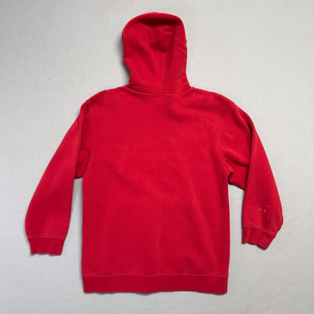 Nike Sportswear Red Hoodie Boy's Size L (14-16) (Adult M) Red Sweatshirt