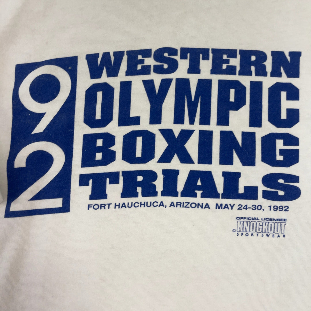 Vintage Team USA Olympic Boxing Trials T Shirt Size XL