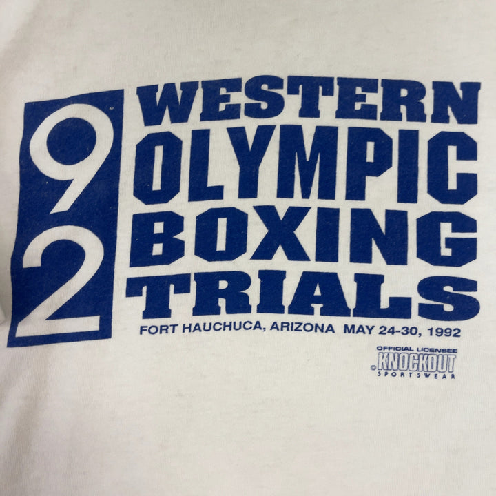 Vintage Team USA Olympic Boxing Trials T Shirt Size XL